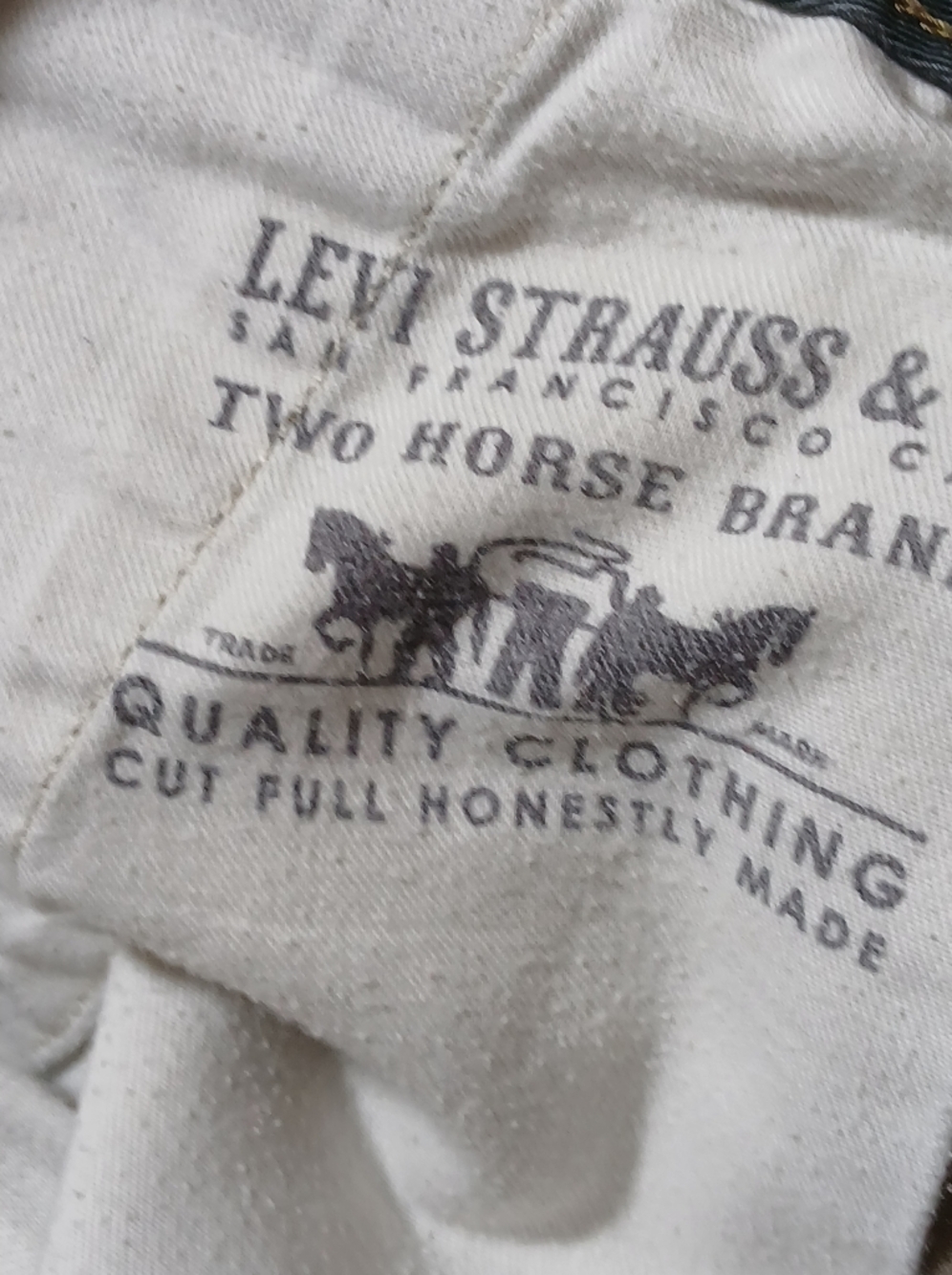 Levi's Men Cargo Shorts 9" Inseam Green Camo Cotton Y2K Summer Casual - Picture 7 of 7